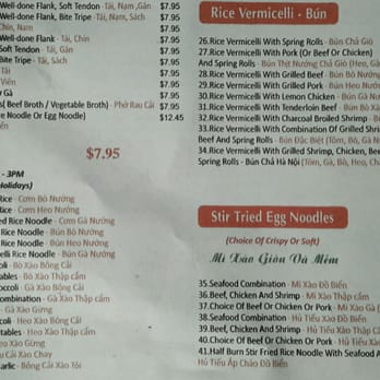 Saigon Noodle House - Menu: lunch specials, stir fried egg noodles, rice vermicelli (thin rice noodles) - Vietnamese Near Me - Crofton, Maryland Saigon Noodle House - Menu: lunch specials, stir fried egg noodles, rice vermicelli (thin rice noodles) - Vietnamese Near Me - Crofton, Maryland