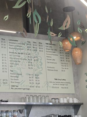 Menu photo 1 The Mental Bar San Diego, CA