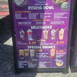King Acai & Bubble Tea - Menu.
