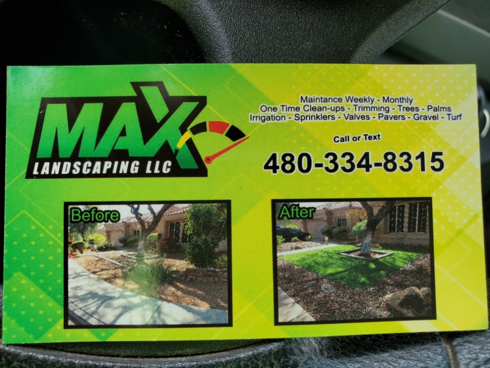 MAX LANDSCAPING - Updated January 2025 - 29 Photos - Mesa, Arizona ...