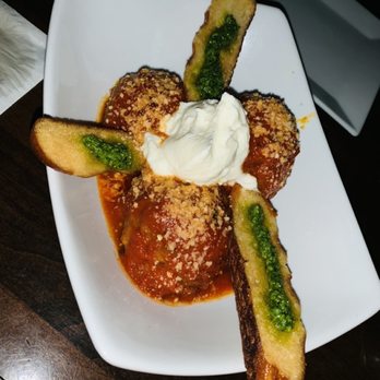 Ideal Tavern - Ricotta Meatballs - New American Near Me - Southington, Connecticut Ideal Tavern - Ricotta Meatballs - New American Near Me - Southington, Connecticut