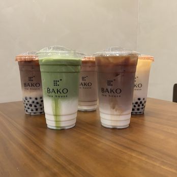 Bako Tea House - Featured drinks: * matte latte (whole milk base) * hojicha lattes * genmaicha latte - Coffee & Tea Near Me - Cerritos, California Bako Tea House - Featured drinks: * matte latte (whole milk base) * hojicha lattes * genmaicha latte - Coffee & Tea Near Me - Cerritos, California
