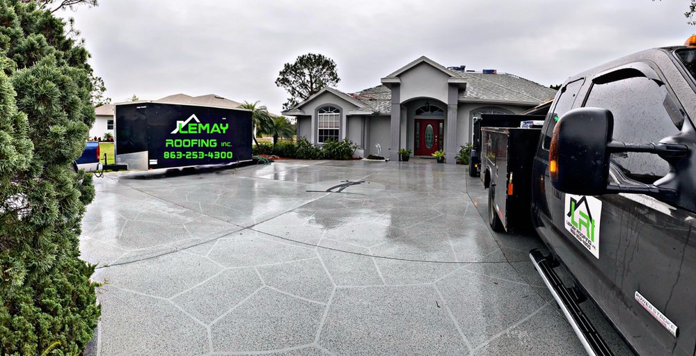 Slide of Lemay Roofing