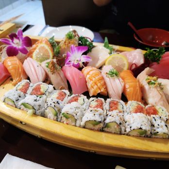 Sawa Sushi - Love Boat for Two ($70) @teeeeeeeeeeem - Sushi Bars Near Me - La Quinta, California Sawa Sushi - Love Boat for Two ($70) @teeeeeeeeeeem - Sushi Bars Near Me - La Quinta, California