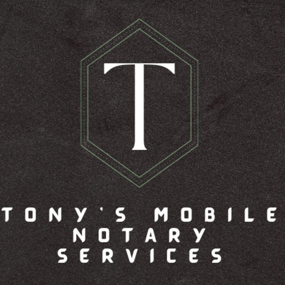 TONY’S MOBILE NOTARY SERVICE TEMP. CLOSED Request a Quote