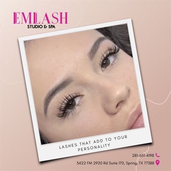 Emlash - Eyelash Service Near Me - Katy, Texas