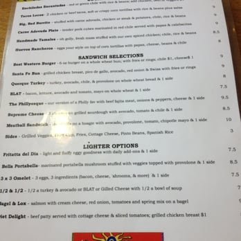 Wild Avocado Cork & Tap - Menu, Front lunch - Mexican Near Me - Albuquerque, New Mexico