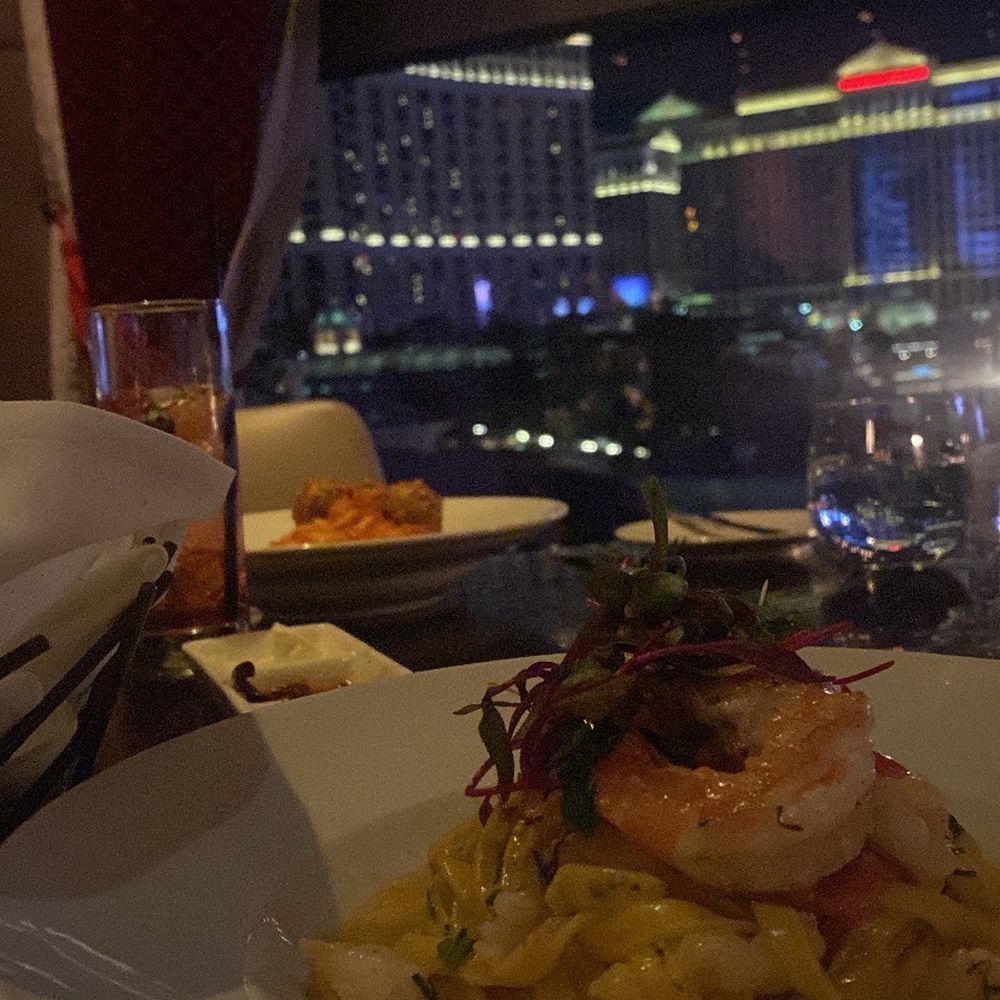 Scarpetta - Shrimp scampi and spaghetti & meatballs - portions were a bit small - Italian Near Me - Las Vegas, Nevada Scarpetta - Shrimp scampi and spaghetti & meatballs - portions were a bit small - Italian Near Me - Las Vegas, Nevada
