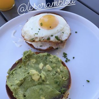 Scrambled - Everything Bagel with egg and avocado and cream cheese - Breakfast & Brunch Near Me - Henderson, Nevada Scrambled - Everything Bagel with egg and avocado and cream cheese - Breakfast & Brunch Near Me - Henderson, Nevada