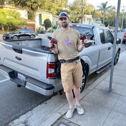 Robert Mannel Carpentry - Robert and his truck full of tools etc!