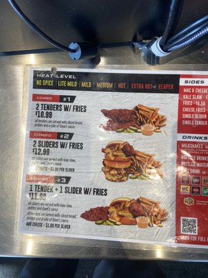 Menu photo 1 Dave's Hot Chicken Naperville, IL