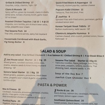 Jawfish - Menu - Beer Bar Near Me - Portland, Oregon Jawfish - Menu - Beer Bar Near Me - Portland, Oregon