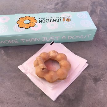 Mochinut - Custard Pudding & box of 3 donuts - Hot Dogs Near Me - Fresno, California Mochinut - Custard Pudding & box of 3 donuts - Hot Dogs Near Me - Fresno, California