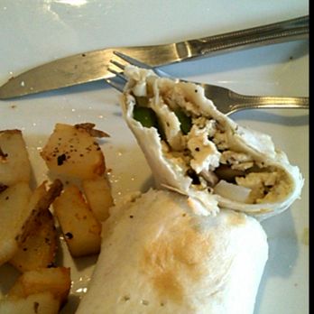 The People's Kitchen - inside the vegan tofu scramble wrap - Breakfast & Brunch Near Me - Bethlehem, Pennsylvania The People's Kitchen - inside the vegan tofu scramble wrap - Breakfast & Brunch Near Me - Bethlehem, Pennsylvania