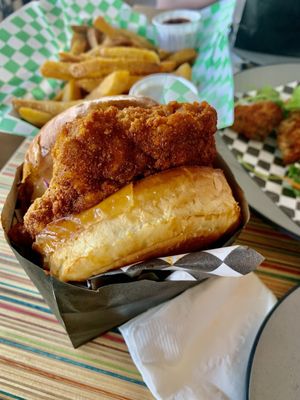 Chick & Hawk by null