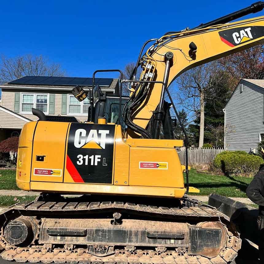 Slide of Hydro Jet Drain Service