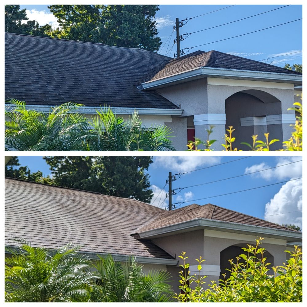 Slide of Solar Exterior Cleaning