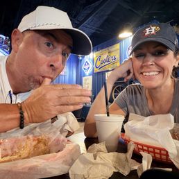 Well it was the roast beef poboy that my husband at in under 5 min