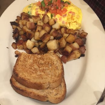 Eggcellence Brunchery - Western Omelette with potatoes and toast - Breakfast & Brunch Near Me - Annapolis, Maryland Eggcellence Brunchery - Western Omelette with potatoes and toast - Breakfast & Brunch Near Me - Annapolis, Maryland