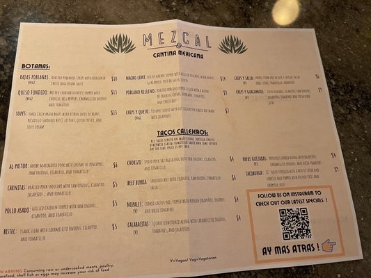 Menu photo 5 Mezcal Mexican Cantina Pittsburgh, PA Menu photo 5 Mezcal Mexican Cantina Pittsburgh, PA