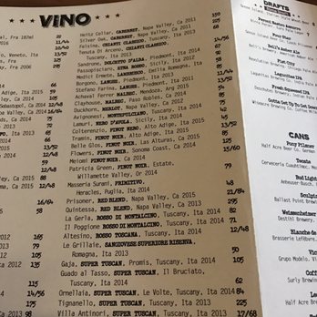 Bar Siena - Menu - Italian Near Me - Chicago, Illinois