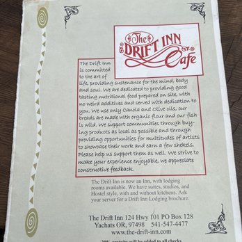 Drift Inn - This is a must visit experience!!! - New American Near Me - Yachats, Oregon Drift Inn - This is a must visit experience!!! - New American Near Me - Yachats, Oregon