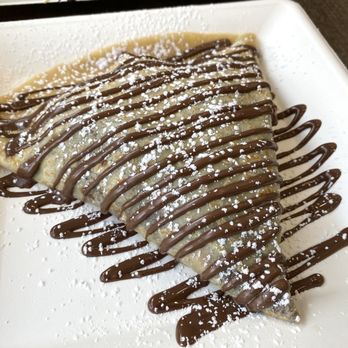 Chocolate House - Strawberry Banana Nutella Crepe - Waffles Near Me - Totowa, New Jersey