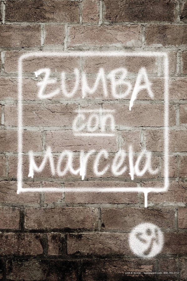 Zumba Con Marcela Logo