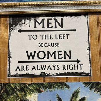 Golden Triangle - men to the left because women are always right - Thai Near Me - Philadelphia, Pennsylvania