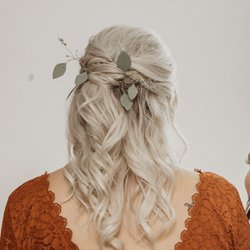 My hair was recently colored and styled by Rikki for a wedding I was in, and I got so many compliments on it!