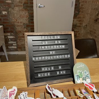Duly Noted - Cards & Stationery Near Me - Fredericksburg, Virginia