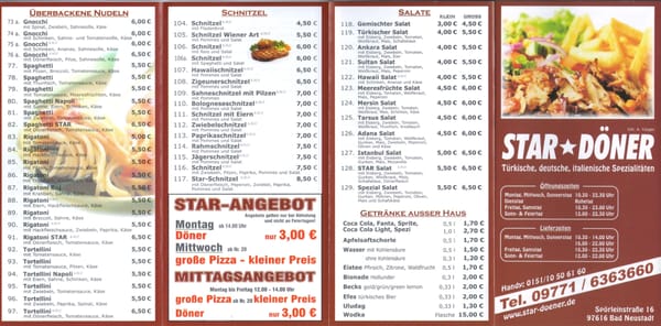 Menu photo 4 Star Döner Bad Neustadt, BY