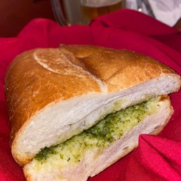 Pesto Garlic Pizza
