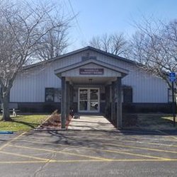 Washington Park Community Building - Easily accessible for handicap, driveup access on the right side.