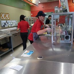 a man working in a restaurant