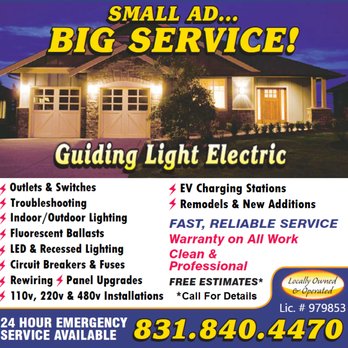 Guiding Light Electric - Electricians Near Me - royal oaks, California Guiding Light Electric - Electricians Near Me - royal oaks, California