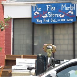 The Flea Market Store - Some stuff on the sidewalk