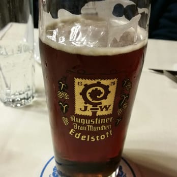 Zum Augustiner - Own brew dark beer. Yum. - German Near Me - Munich, BY Zum Augustiner - Own brew dark beer. Yum. - German Near Me - Munich, BY