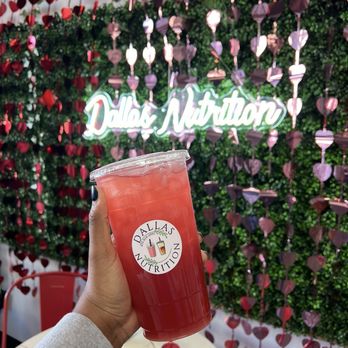 Dallas Nutrition - Watermelon Splash Energy Tea - Juice Bars & Smoothies Near Me - Dallas, Georgia