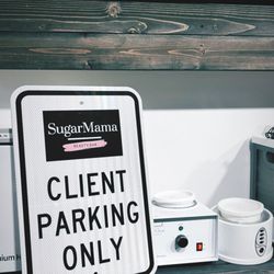 Sugar Mama Beauty Bar - Client Parking