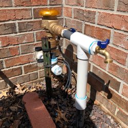 Bill's Plumbing Service - NEW & IMPROVED Back flow system. Prior to fix it was leaking in multiple locations, was old and very rusty.