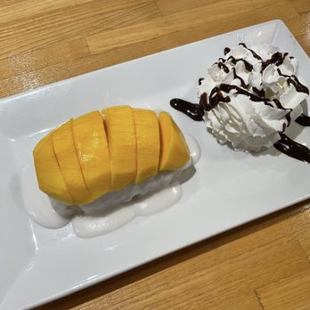 Thai Thai Cuisine - Sticky rice with Mango. - Asian Fusion Near Me - Indianapolis, Indiana