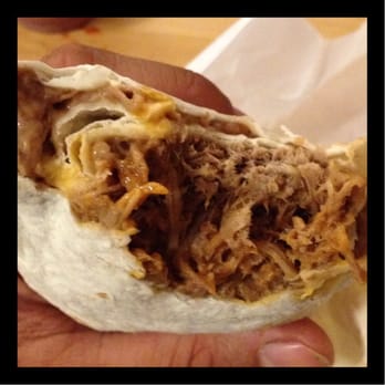 Mario's Tacos - Shredded beef burrito - Mexican Near Me - Pico Rivera, California