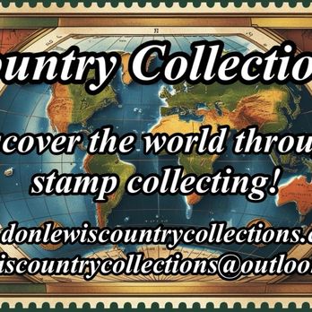 Country Stamp Collections - Logo - Hobby Shops Near Me - Gretna, Virginia Country Stamp Collections - Logo - Hobby Shops Near Me - Gretna, Virginia