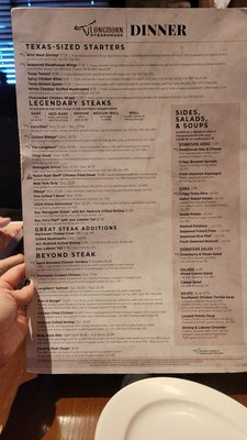 Menu photo 6 LongHorn Steakhouse Live Oak, TX