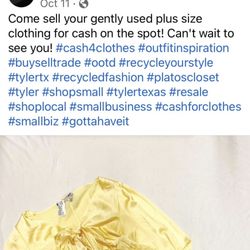 When they needed plus size clothing, they said no.
