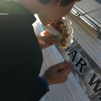 Waffle Mania Truck - This kid looked so happy to get his Nutella and whip waffle. I was jealous. - Desserts Near Me - San Francisco, California Waffle Mania Truck - This kid looked so happy to get his Nutella and whip waffle. I was jealous. - Desserts Near Me - San Francisco, California