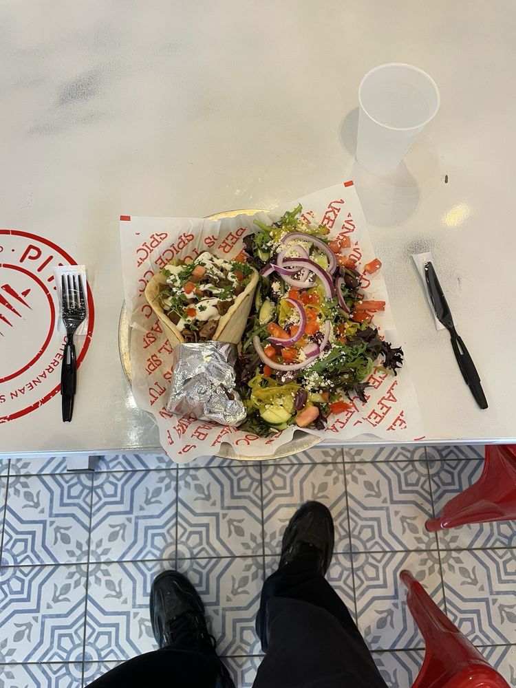 Food from Pita Mediterranean Street Food