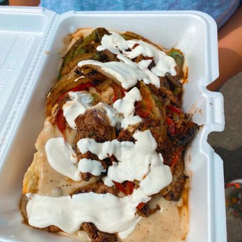 Biscuit Freaks - a sandwich in a styrofoam container - Food Trucks Near Me