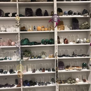 Rocky's Crystals & Minerals - The larger specimens in the back by the register - Gemstones & Minerals Near Me - Montclair, New Jersey